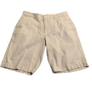 Calvin Klein Men’s Plaid Flat Front Shorts Size 32